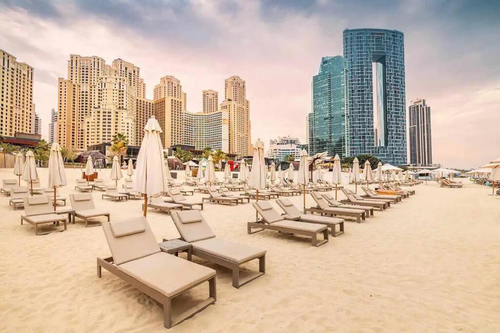 Apartment Koyo In The Heart Of Jbr Beach - 3Bdr 두바이 외부 사진